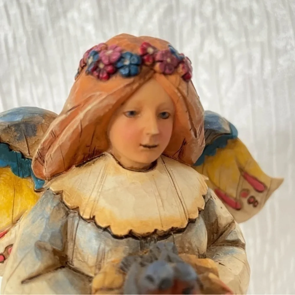 Jim Shore Heartwood Creek‎ Angel of Love Collectible Figurine Decor 2003 8.5